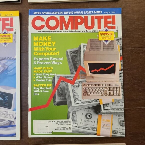 Compute! Computer Magazine 1989 Full Year January to December - Picture 9 of 10